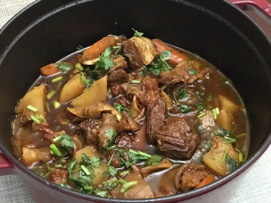 番茄土豆炖牛腩