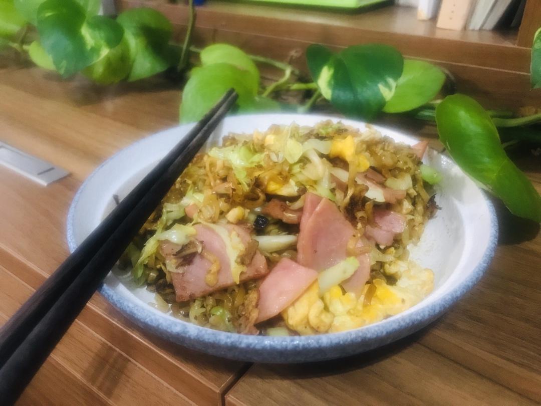 炒方便面￨幸福感爆棚