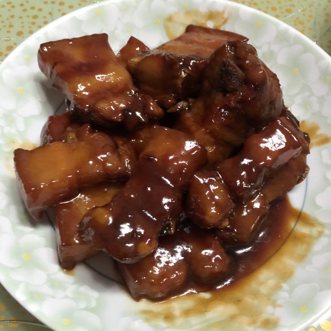 不焯水不放油的家常红烧肉