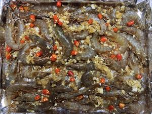 金猫咪食堂-辣烤海虾的做法 步骤4