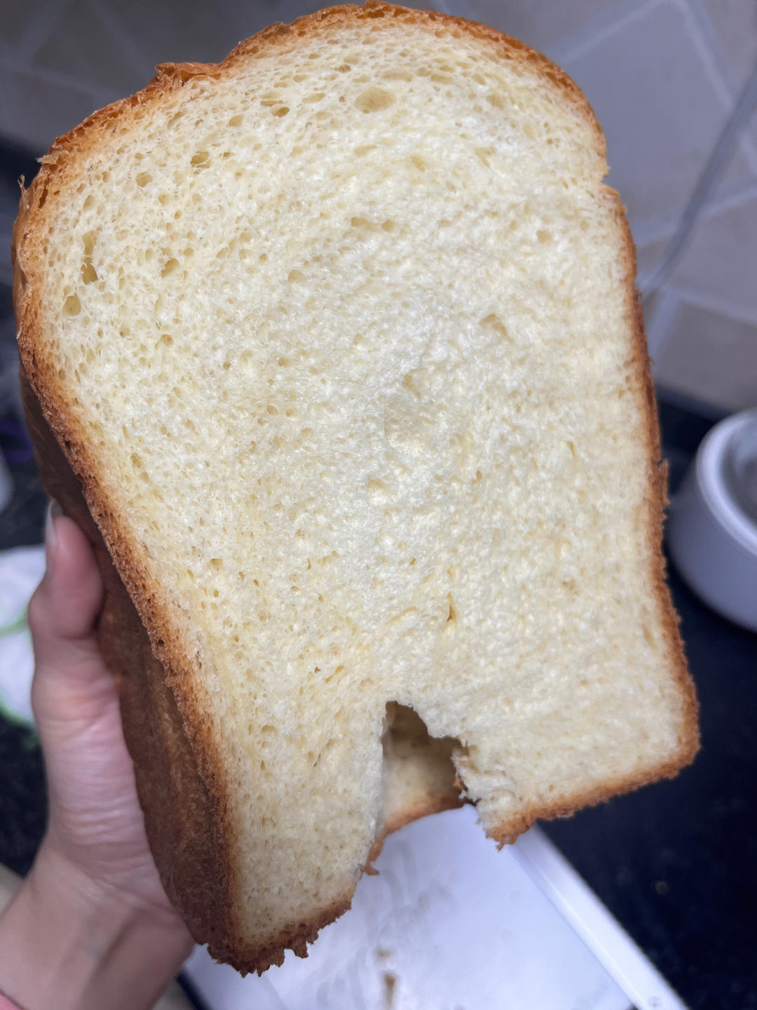 超软好吃橄榄油吐司（一键式面包机版）