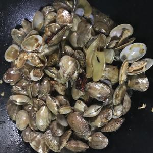 辣炒花蛤的做法 步骤6