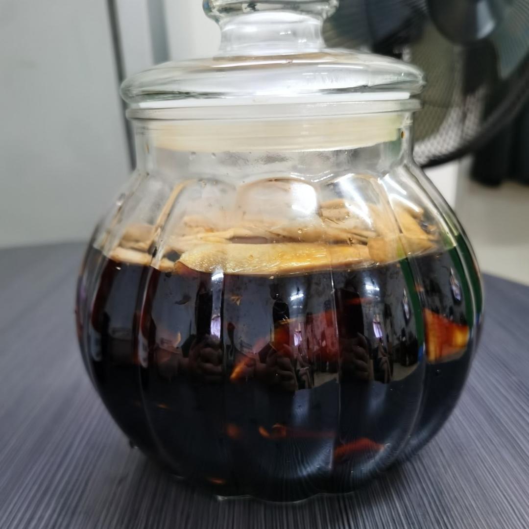 甜醋泡姜(养生必备)