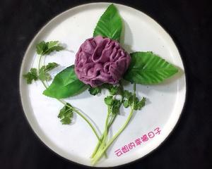 紫薯康乃馨花馍的做法 步骤11