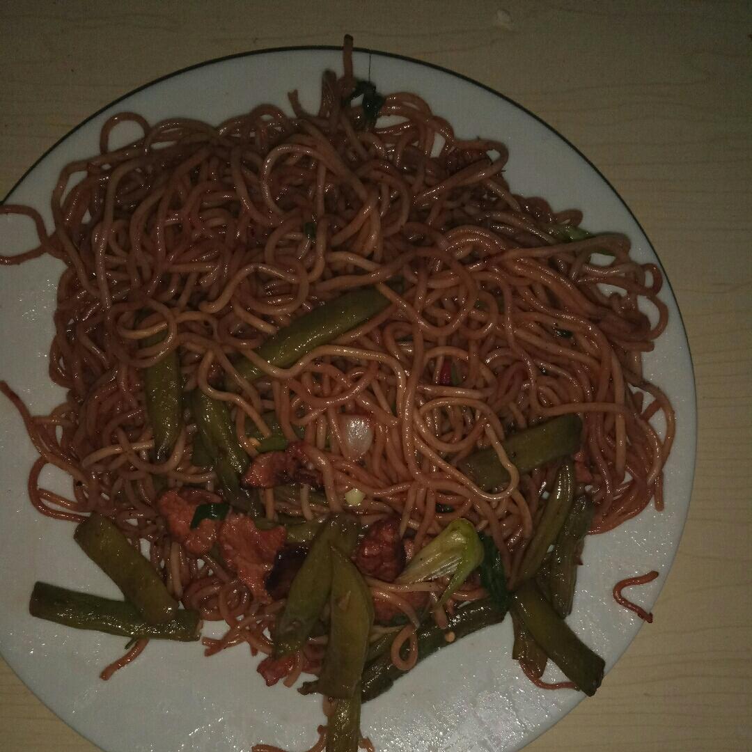 豆角焖面