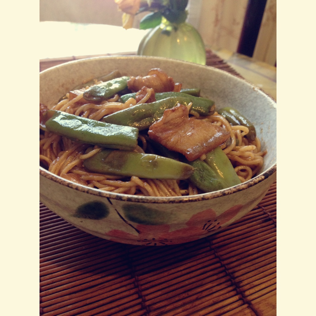 豆角焖面
