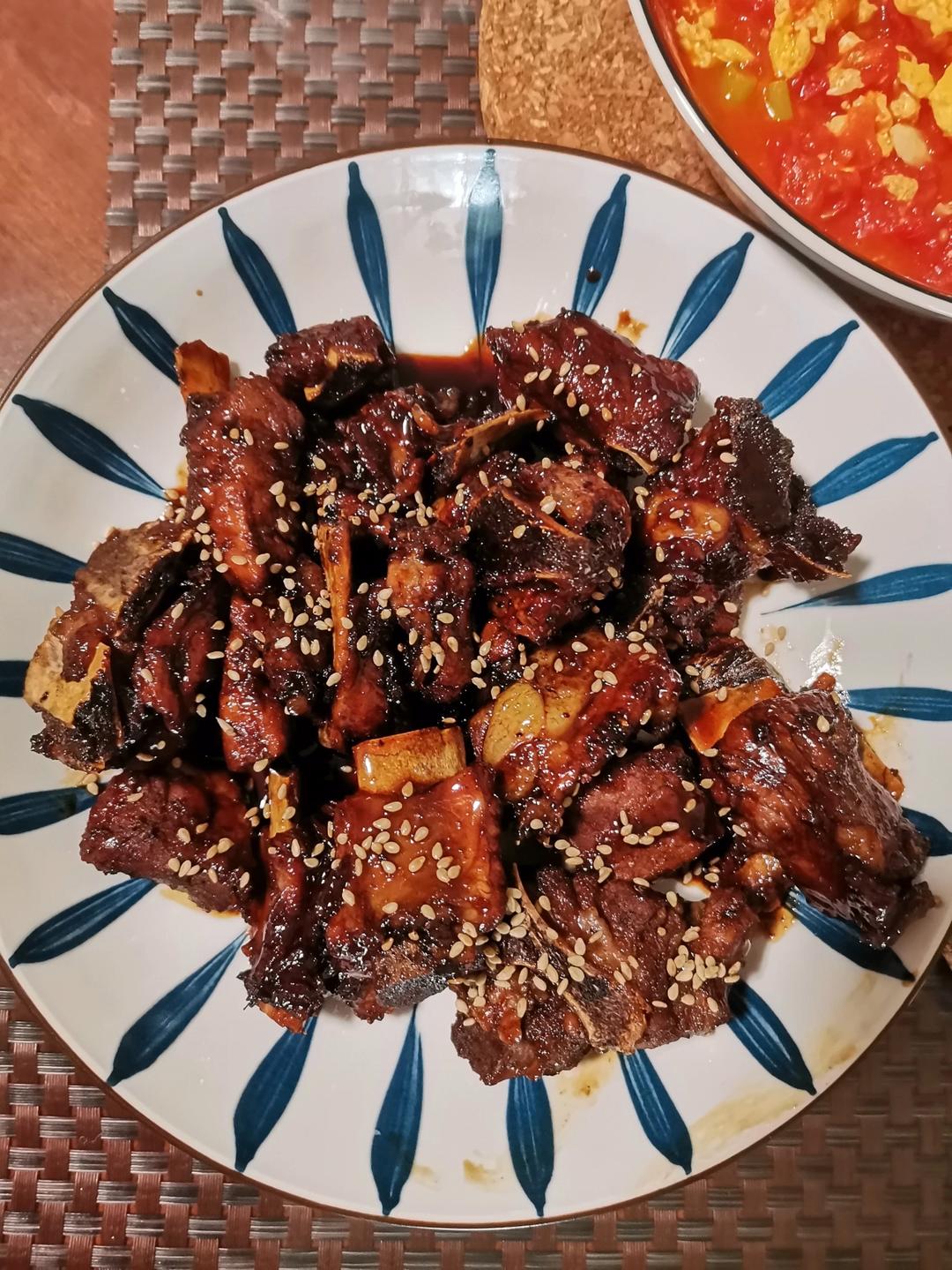 糖醋排骨/糖醋小排（不放油）（12345口诀做出正宗上海本帮）