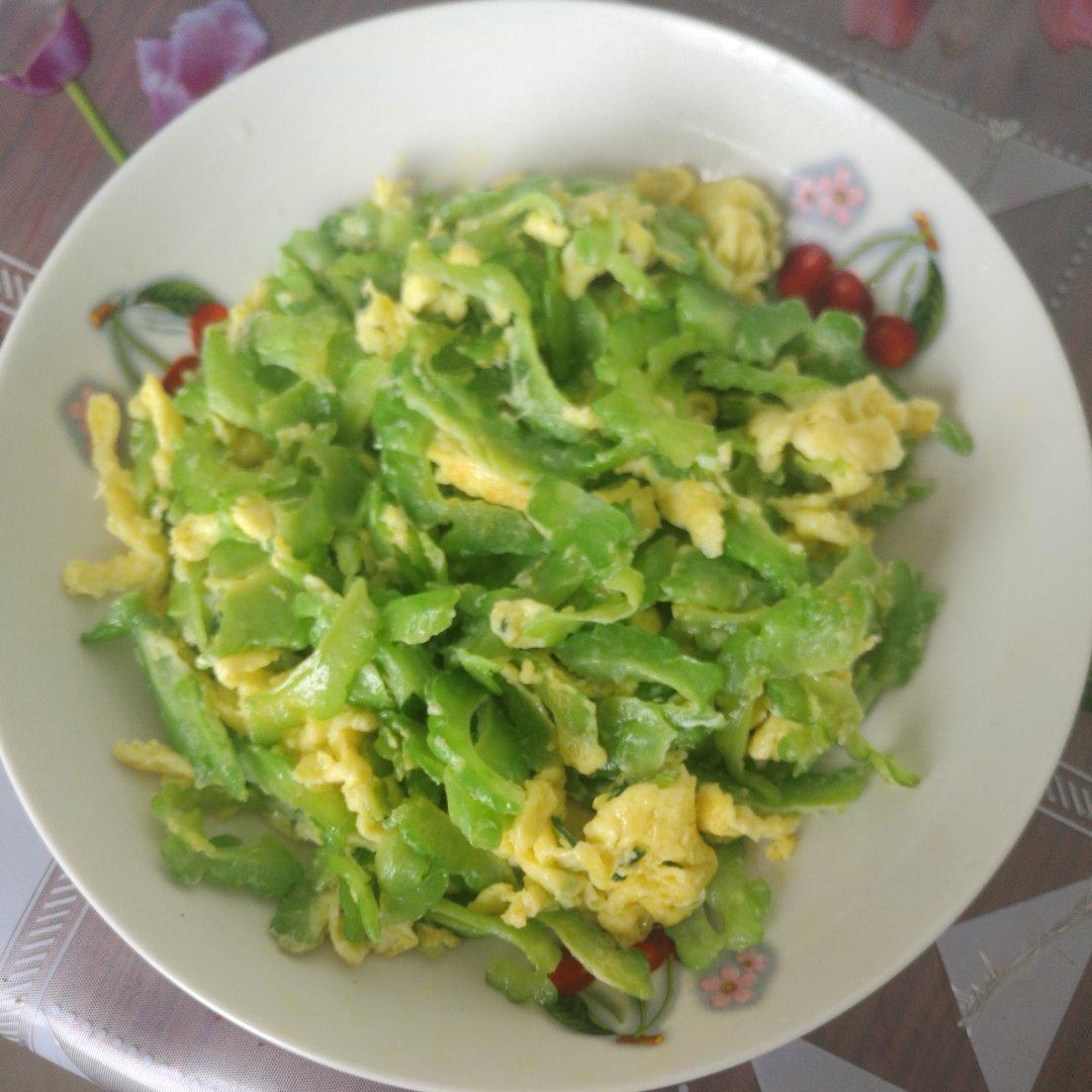 苦瓜炒蛋（清火菜）