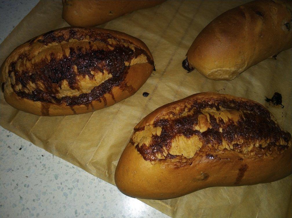进阶版红糖全麦桂圆面包