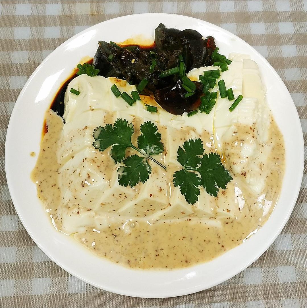 丘比焙煎沙拉汁拌豆腐