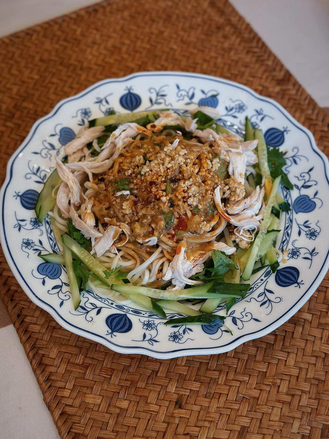 🥒鸡丝凉面
