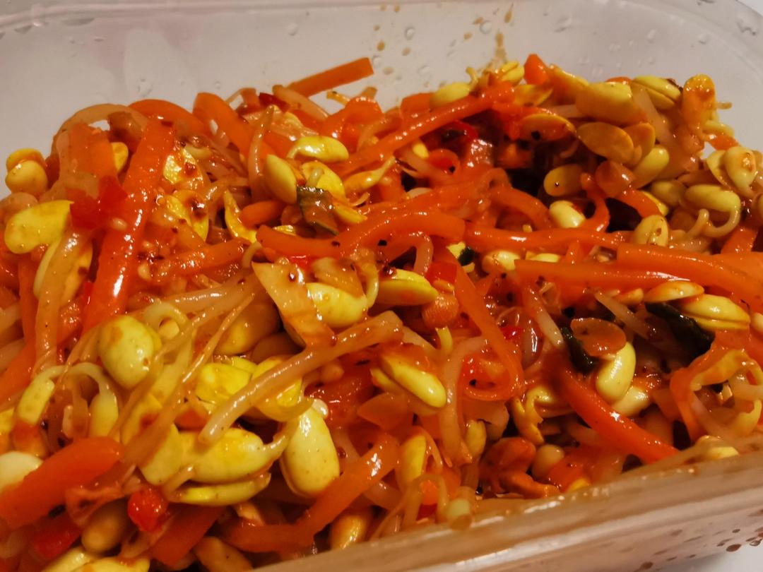 韩式凉拌豆芽