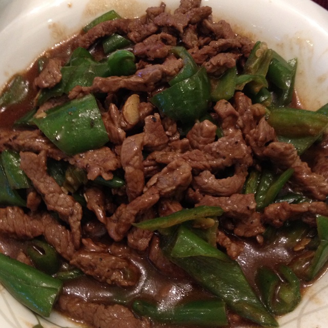 黑椒牛柳