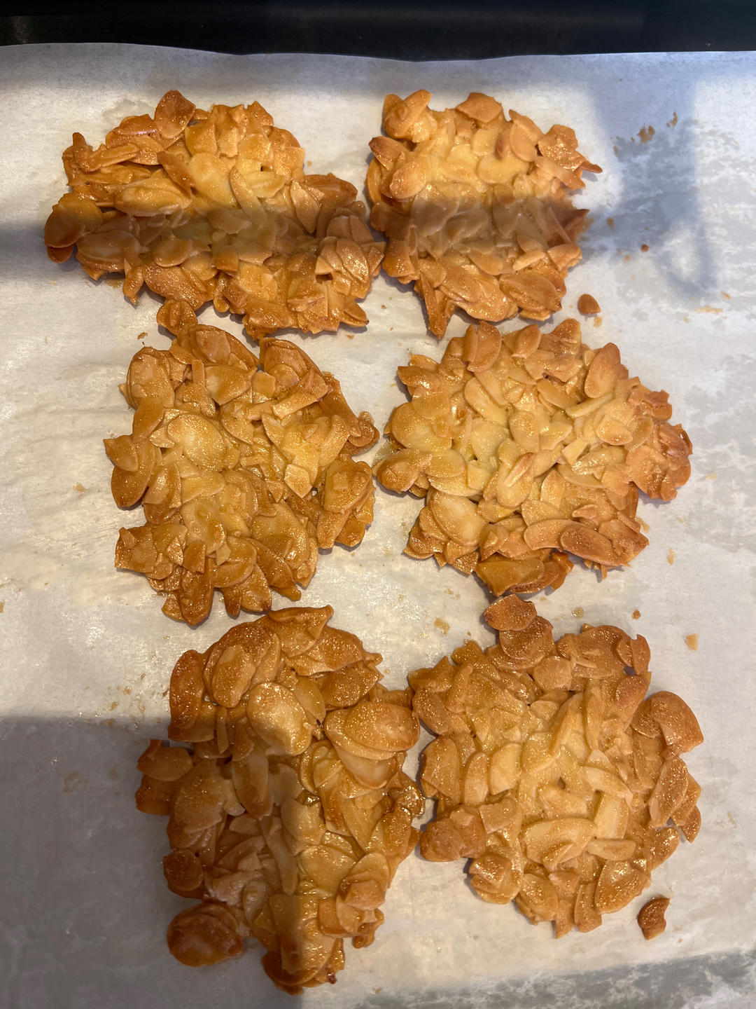 嘎嘣脆倍儿香的～杏仁瓦片脆