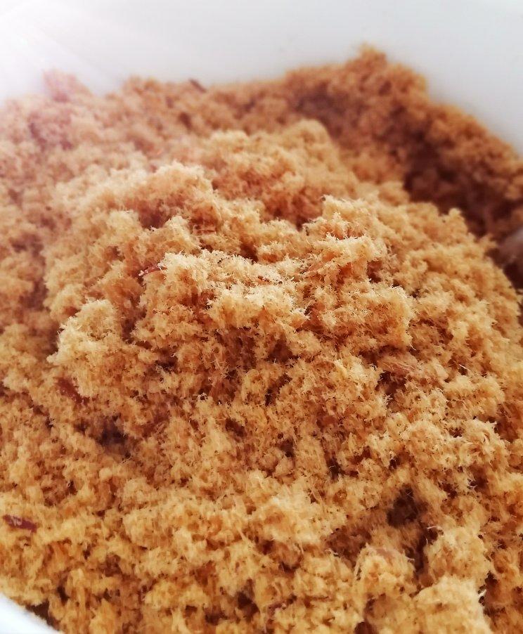 夕风古道做的自制肉松