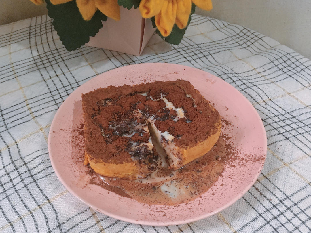 豆浆版的漏奶华，漏奶黄？快手早餐