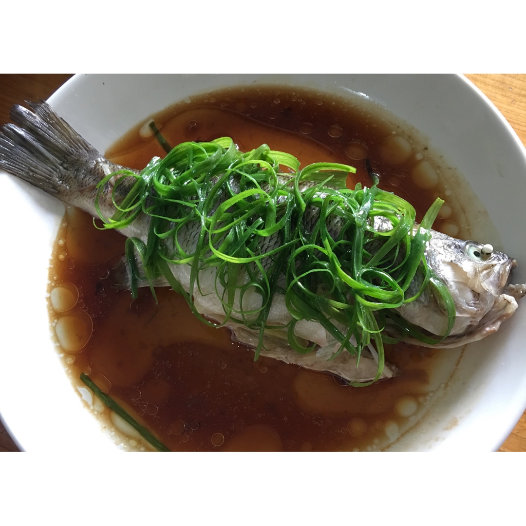 超入味清蒸鱼～清蒸鲈鱼桂花鱼（家常独创）