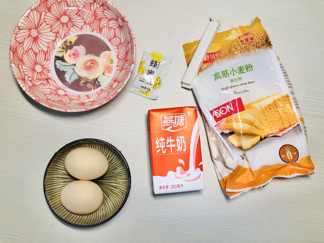 纯奶手撕吐司的做法 步骤1