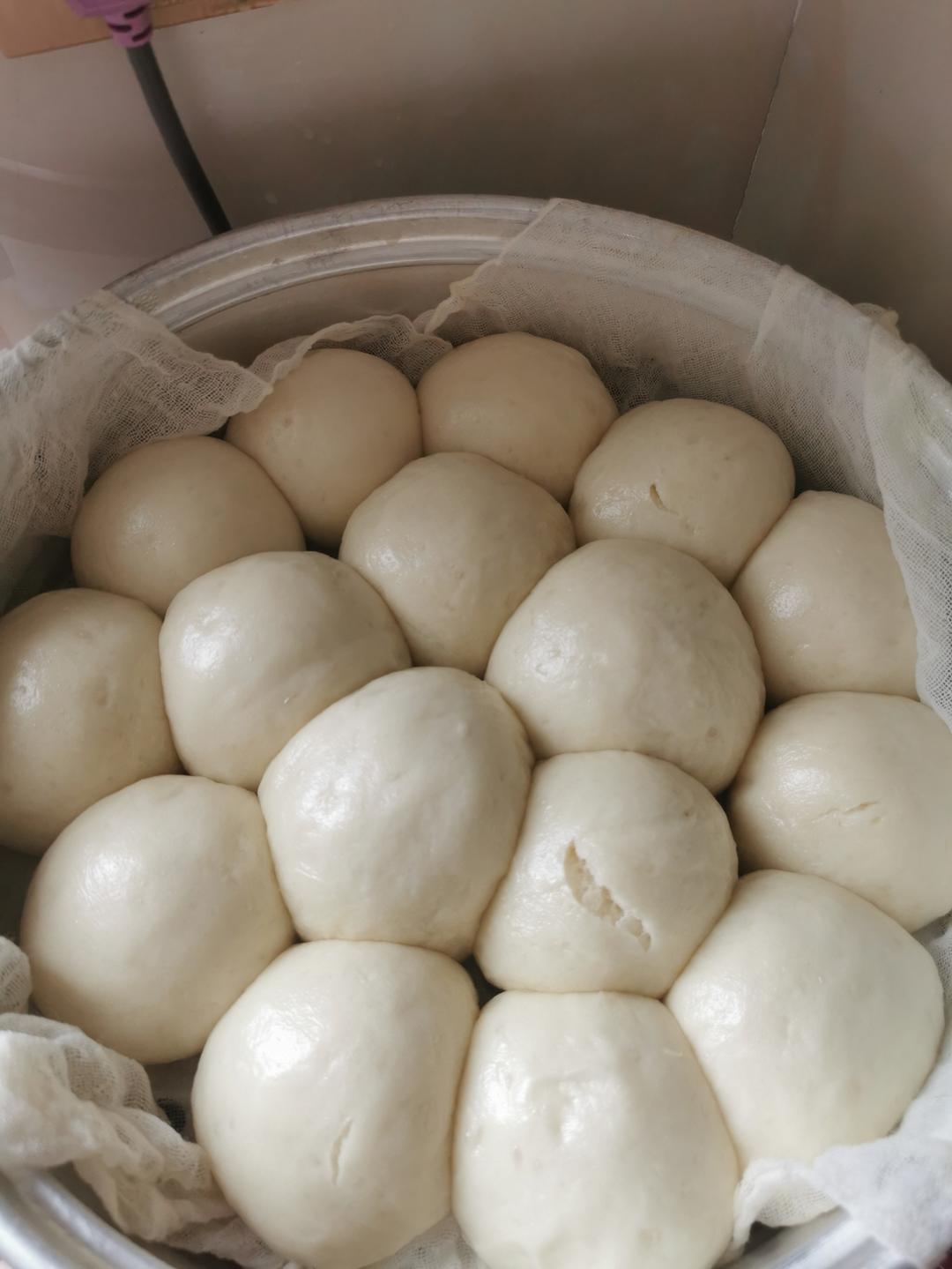 一发也可以做松软香甜的白馒头（详细版零失败)