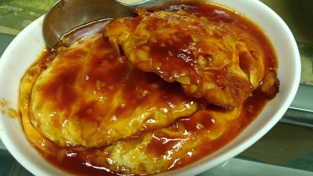 番茄酱🍅煎蛋🍳！！好吃易学！！