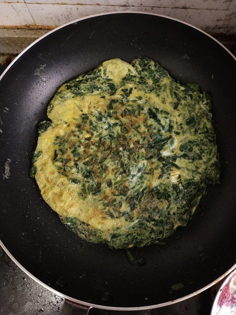 低脂菠菜鸡蛋饼