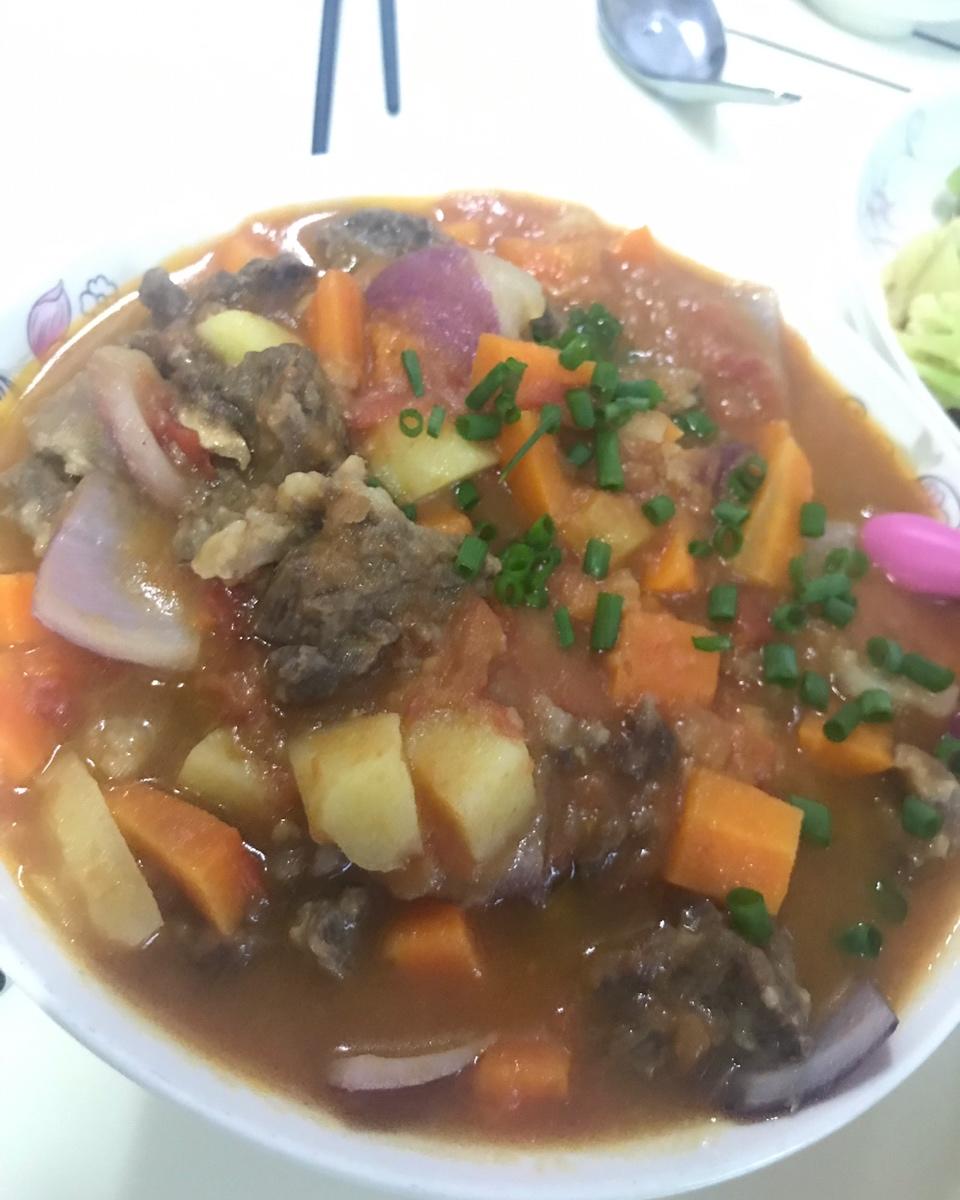 咖喱鸡意面