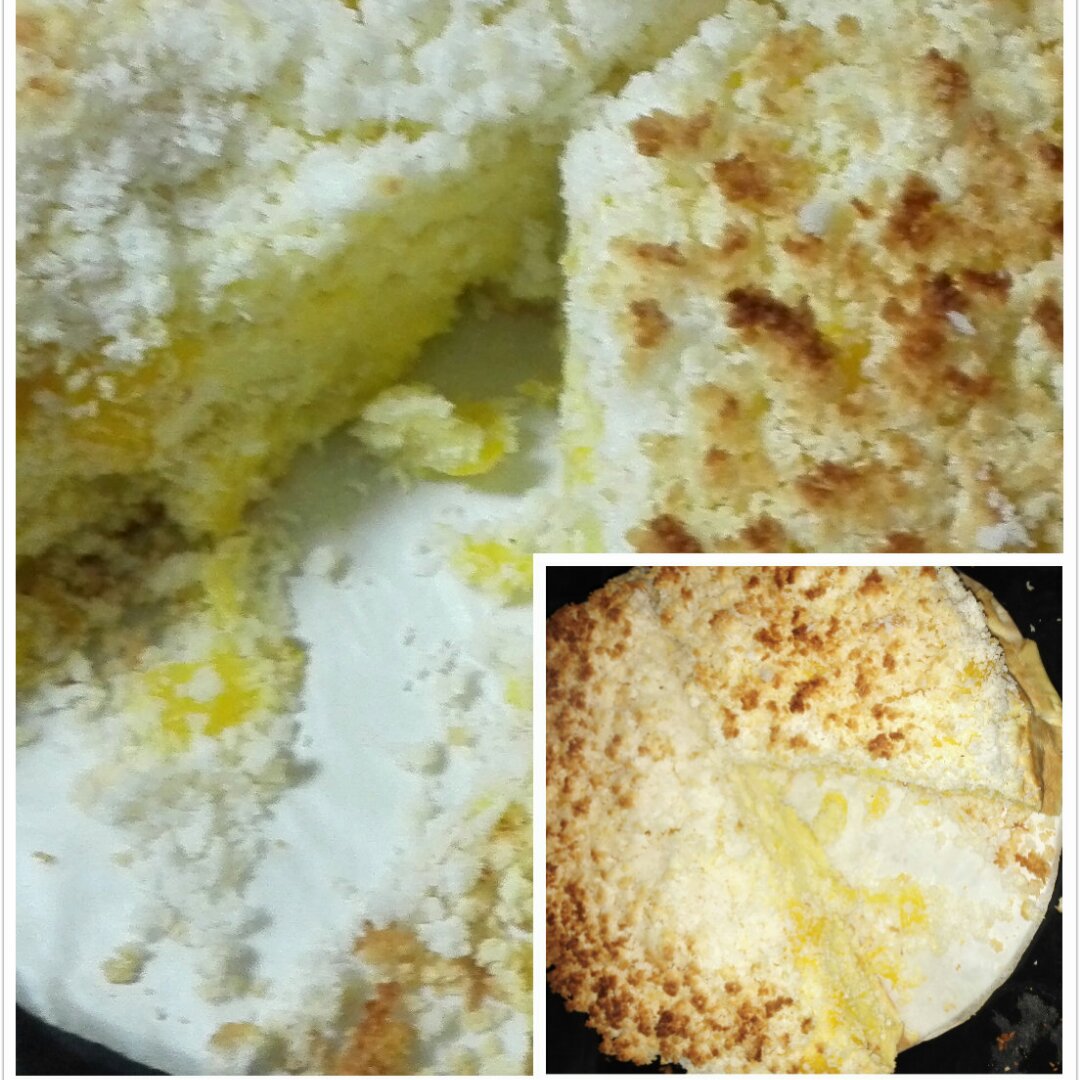 棉花口感的无油椰浆蛋糕<Coconut-milk Cake>