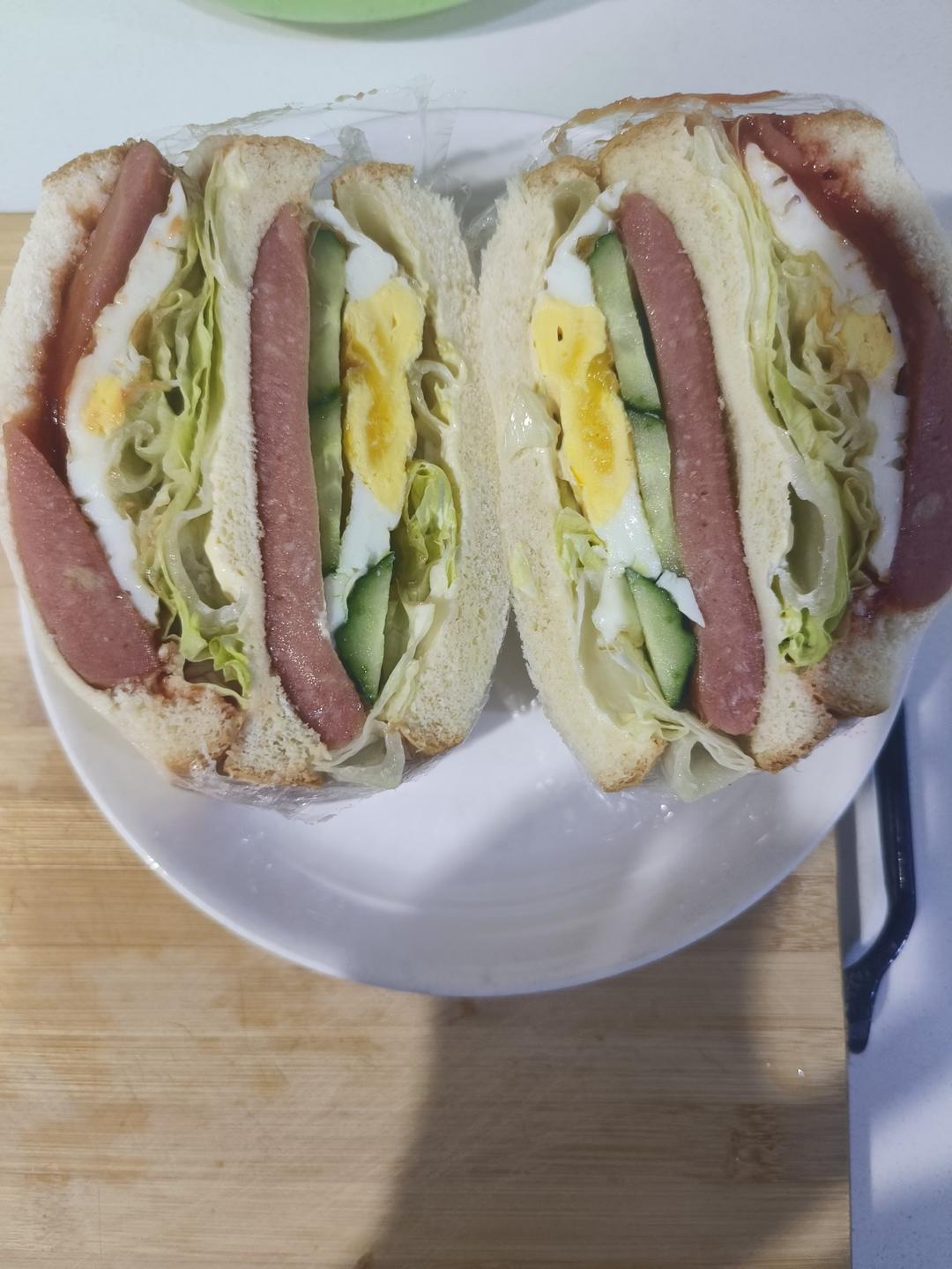 快手早餐三明治🥪