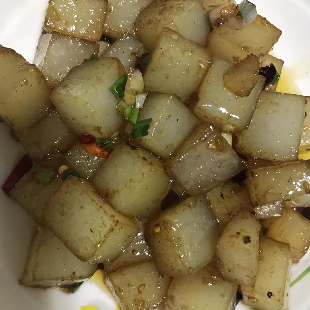 炒凉粉