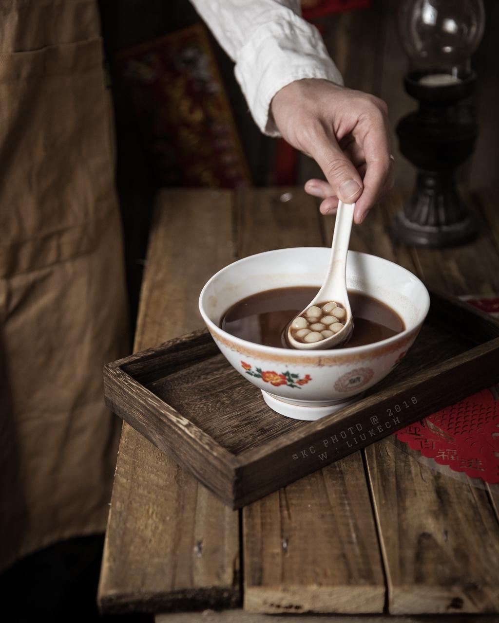 红豆沙陈皮小圆子