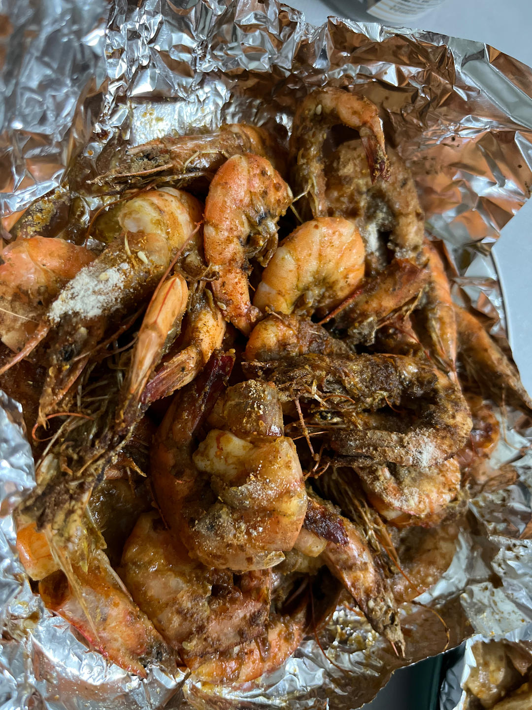 脆脆的椒盐炸虾