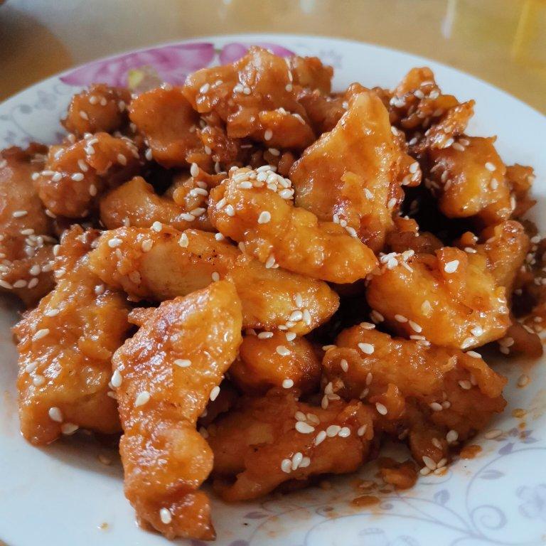 糖醋鸡胸