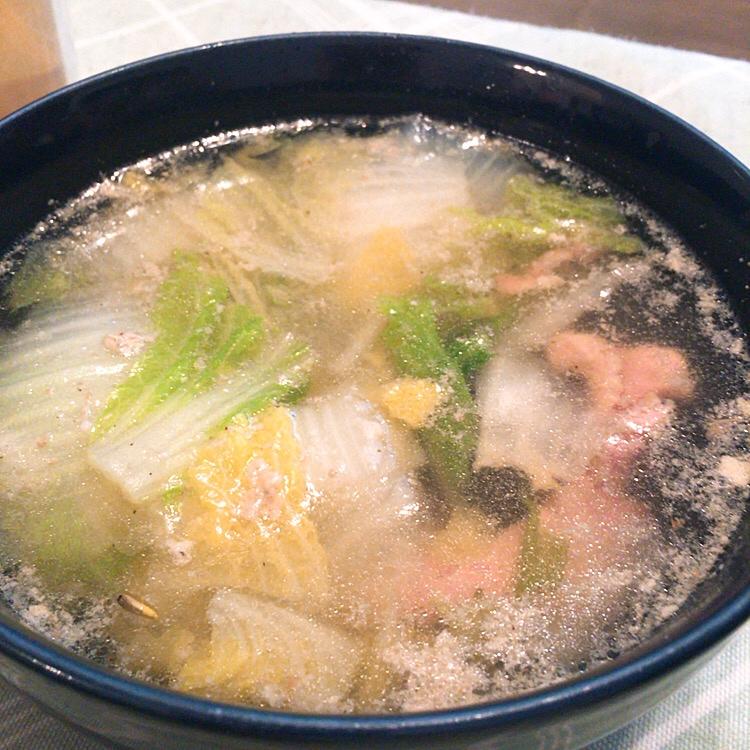 排骨白菜汤