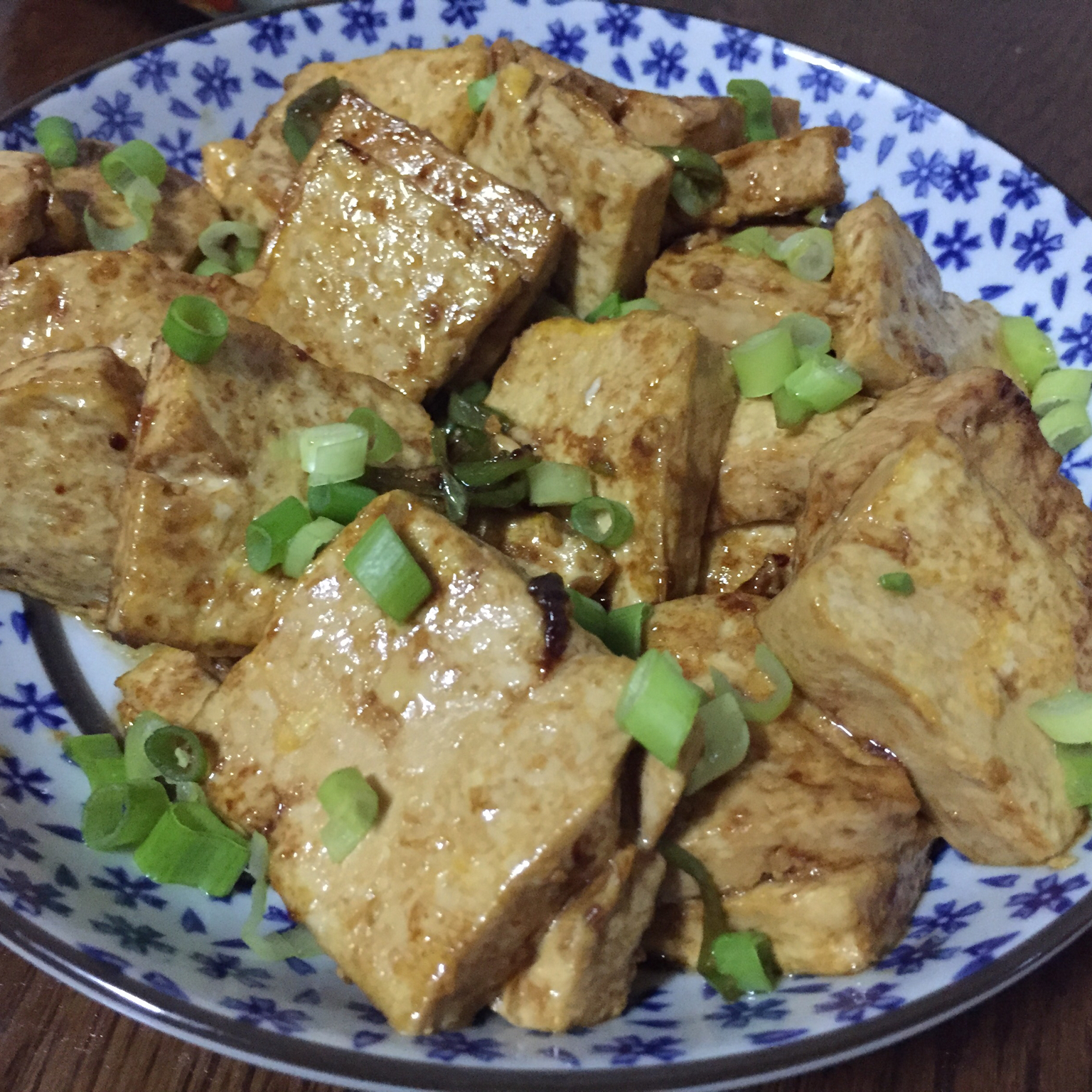 蚝油嫩豆腐
