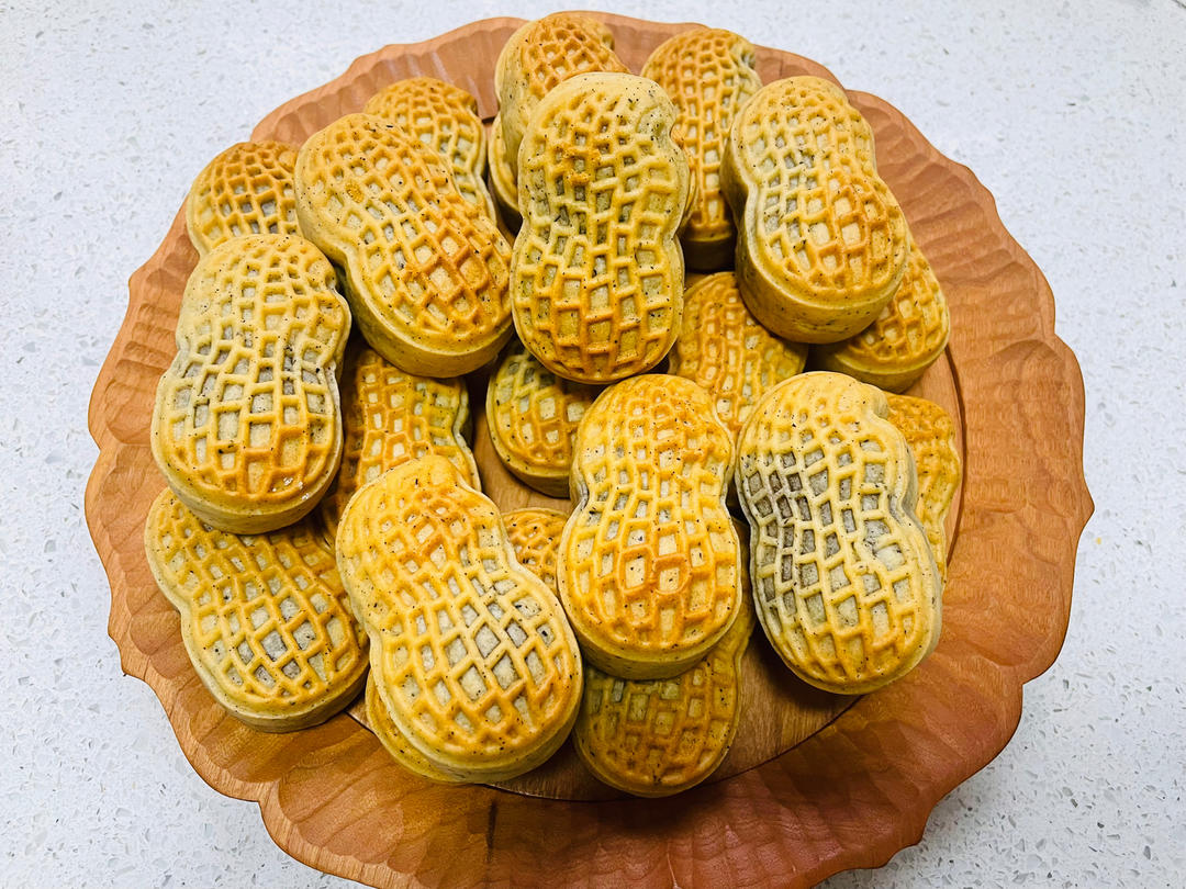 好事（柿）发（花）生🥜—广式伯爵红茶花生月饼