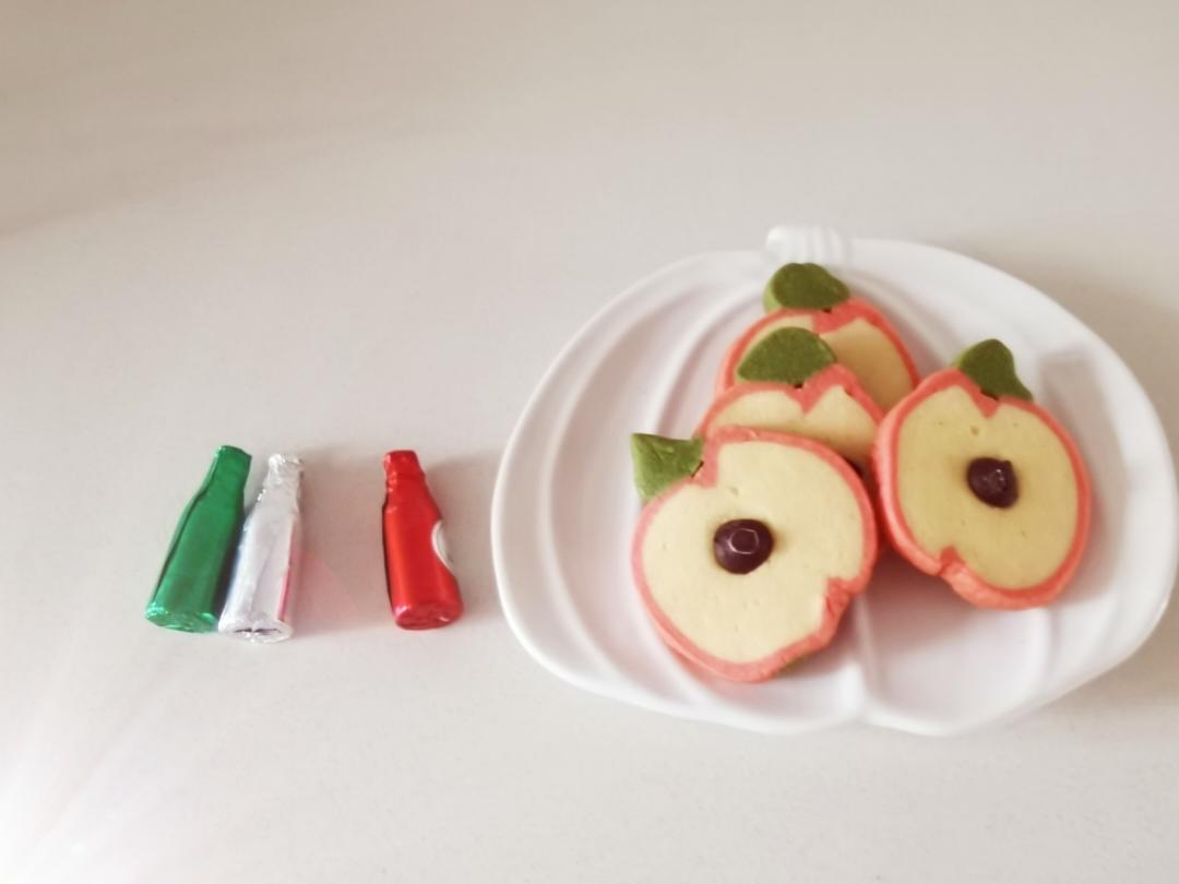 圣诞苹果切片饼干