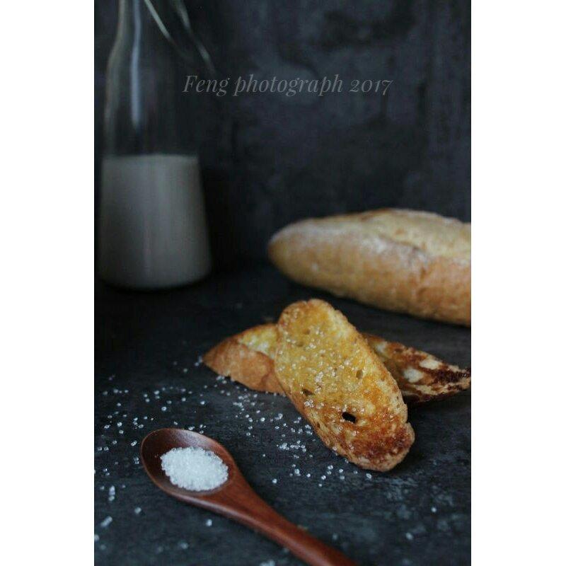 蜂蜜黄油面包干—打发电视时间的好伙伴~