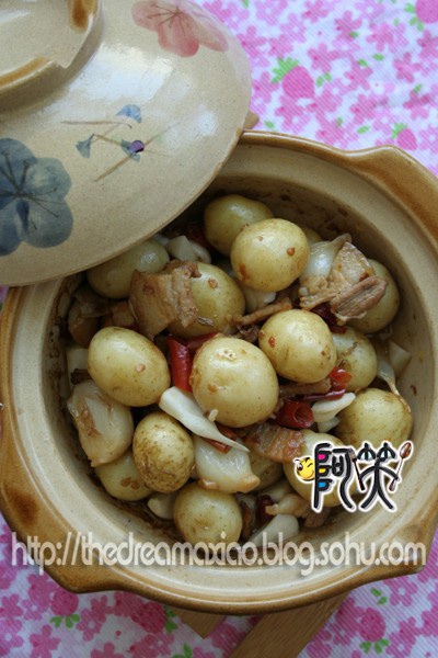 田园小土豆锅的做法