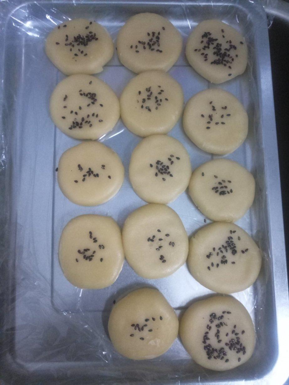 堂妈小厨——酥皮绿豆饼