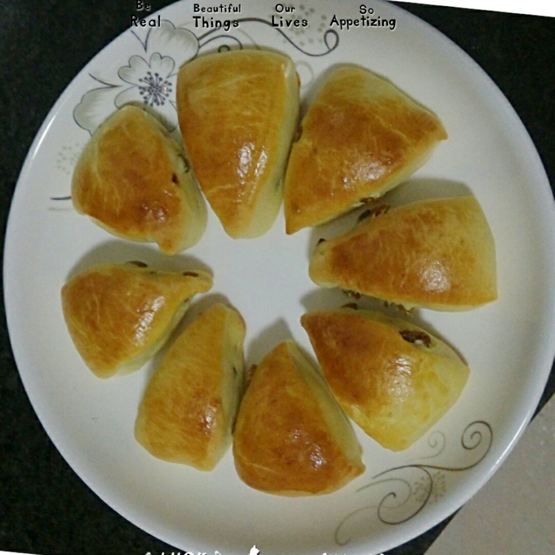 葡萄干司康（酵母版）