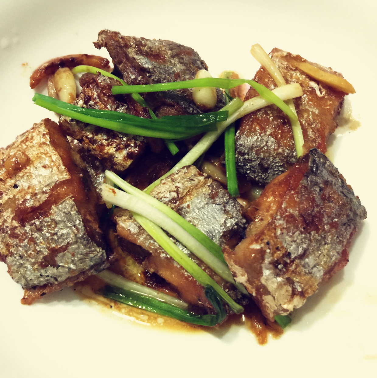 红烧带鱼（少油版）