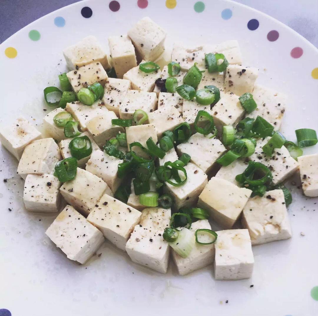 小葱拌豆腐