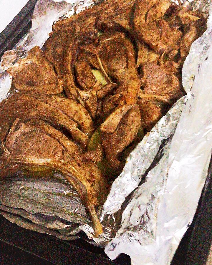 孜然烤羊排
