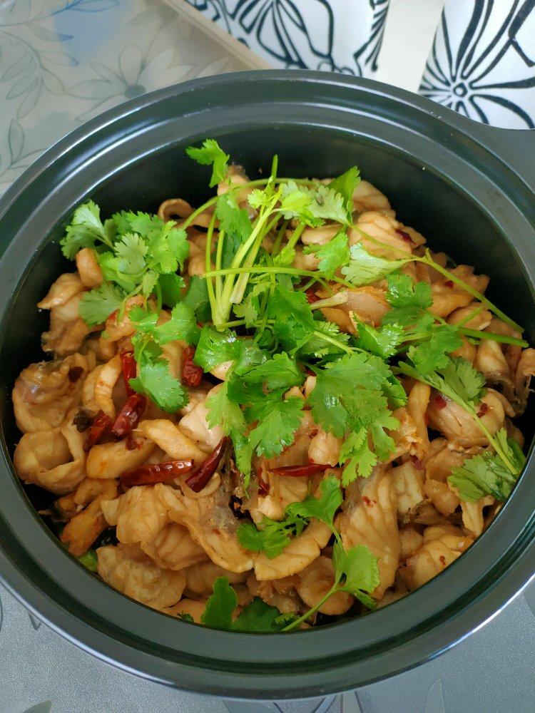 孩子气666做的干锅脆鱼