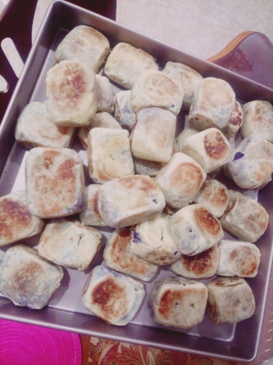 【爆浆紫薯仙豆糕】