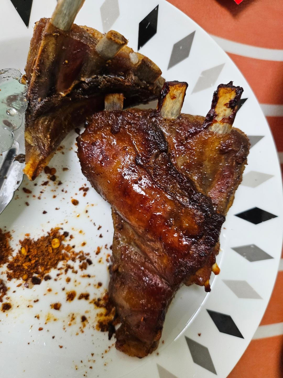 挡不住的诱惑～烤羊排