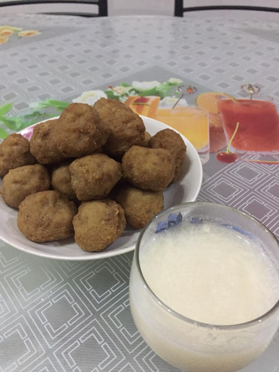 炸莲藕猪肉丸子-年味