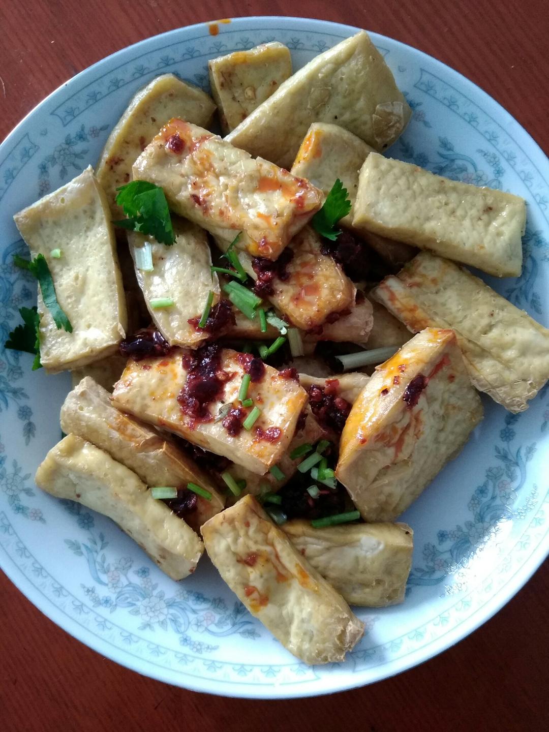 空气炸锅豆腐