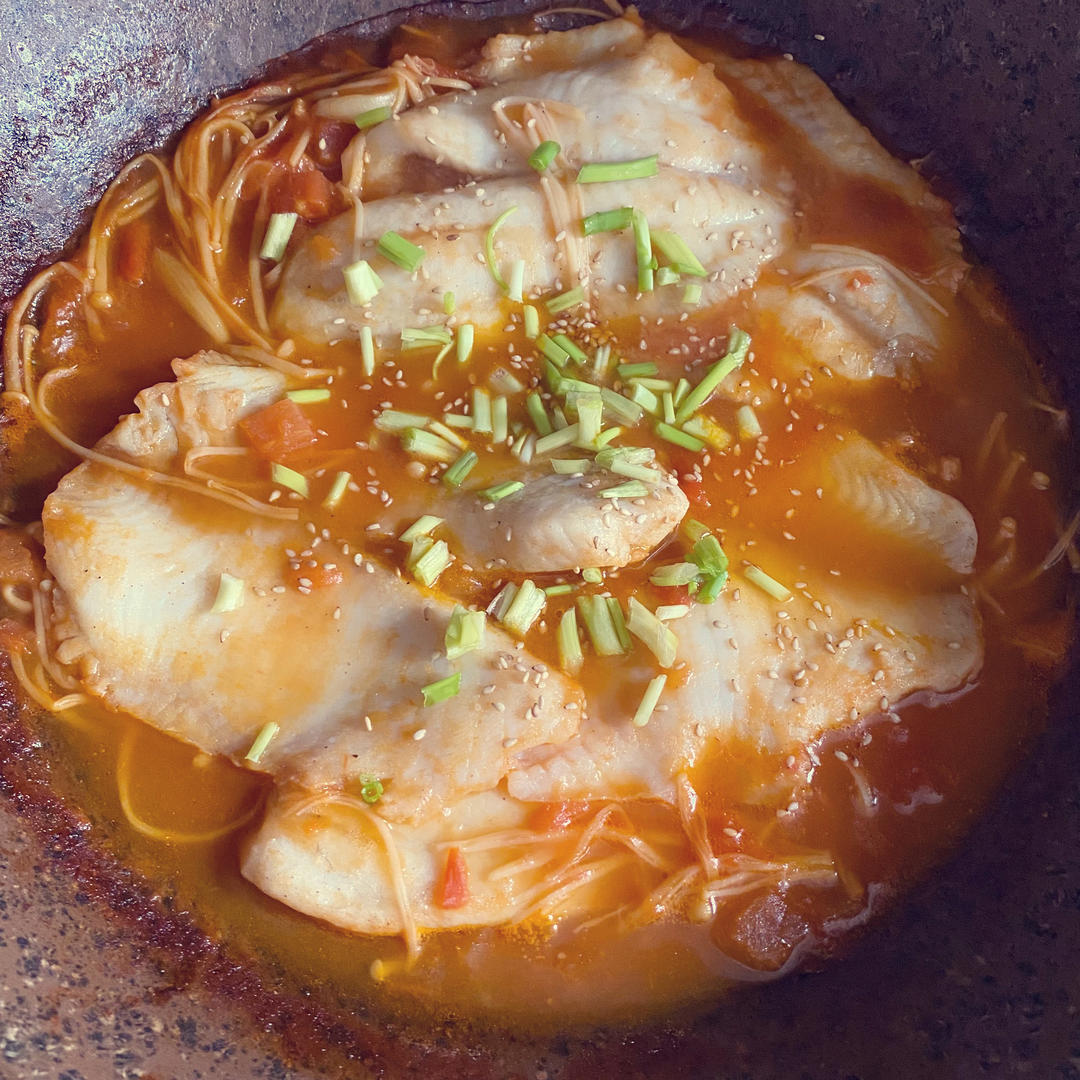 超级开胃的番茄鱼片