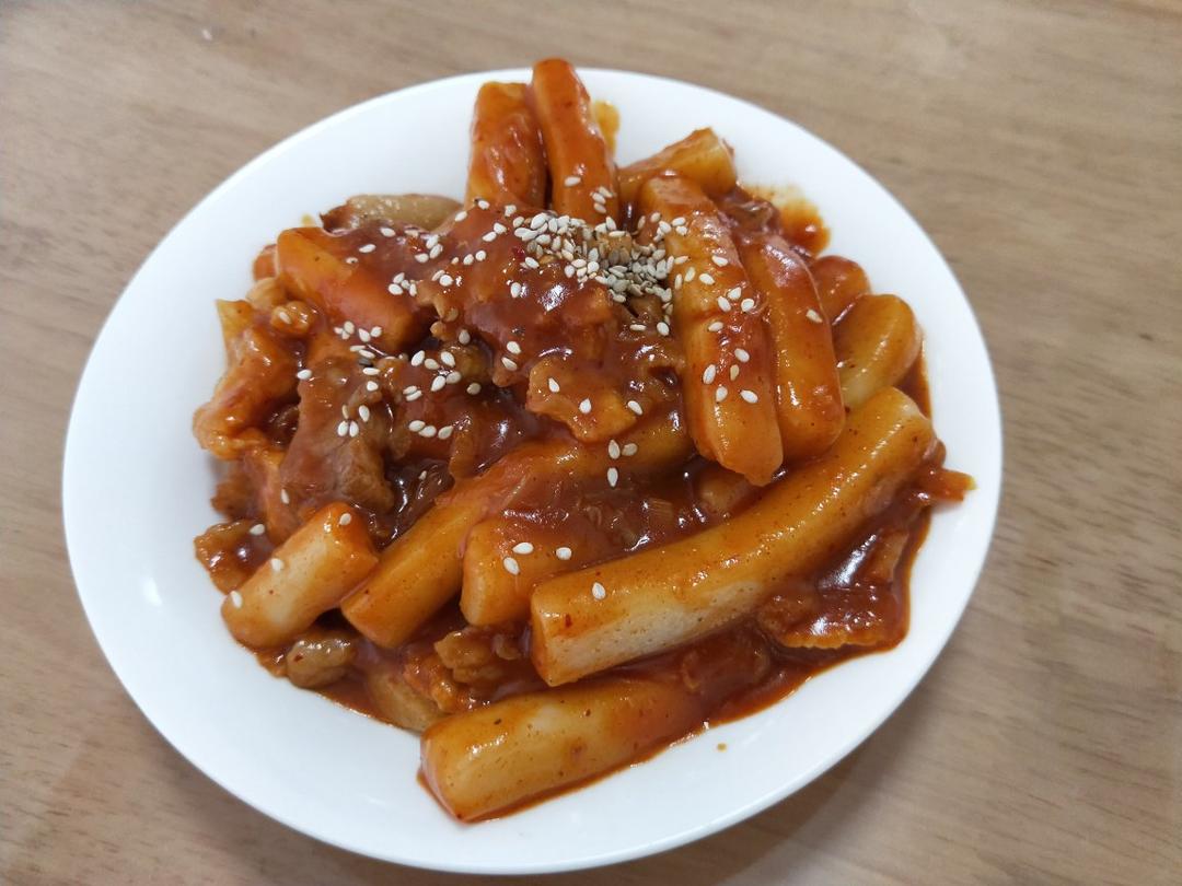 韩式辣炒年糕（or网红芝士套路之芝心年糕）